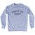 What's The Point Adult Tri-Blend Sweatshirt - Grey Heather