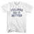 Italians Do It Better Womens Cotton Junior Cut T-Shirt - White