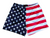 ADULT X-LARGE- American Flag Jacks Rugby Gym Short 5 Inch Inseam With Pockets Made In USA - Red White & Blue- Final Sale SXL2