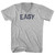 Easy Adult Cotton V-neck T-shirt - Grey Heather