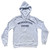 Neanderthal Empire Cotton-Poly Blend Hoodie - White
