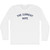 The Current Wife Adult Cotton Long Sleeve T-shirt - White