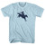 Rodeo Adult Cotton T-shirt - Light Blue
