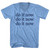 Do It Now Do It Now Do It Now Rage Font Adult Tri-Blend V-neck T-shirt - Athletic Blue