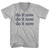 Do It Now Do It Now Do It Now Rage Font Adult Cotton V-neck T-shirt - Grey Heather