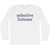 Selective Listener Rage Font Adult Cotton Long Sleeve T-shirt - White