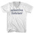 Selective Listener Rage Font Adult Cotton V-neck T-shirt - White