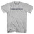 UNREGISTERED  Rage Font Adult Cotton T-shirt - Cool Grey