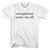 Unregistered, Screw Them All! Rage Font Womens Cotton Junior Cut T-Shirt - White