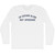 I'm Coming Slow But Speeding Adult Cotton Long Sleeve T-shirt - White