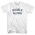 Double Alpha Youth Cotton T-shirt - White