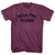 Mega Pint Please Adult Tri-Blend T-shirt - Athletic Cranberry