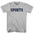 Sports Youth Cotton T-shirt - Grey Heather