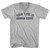 Your Time Is Gonna Come Adult Cotton V-neck T-shirt - Grey Heather