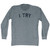 I Try Adult Tri-Blend Long Sleeve T-shirt Athletic Grey