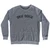 Okie Dokie Adult Tri-Blend Sweatshirt Athletic Grey