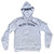 Slow Down Cotton-Poly Blend Hoodie - White