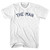 The Man Womens Cotton Junior Cut T-Shirt - White