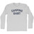 Camping Shirt Adult Cotton Long Sleeve T-shirt - Grey Heather