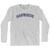 HARRISON Adult Cotton Long Sleeve T-shirt - Grey Heather
