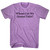Whose Car We Gonna Take Rage Font Adult Tri-Blend T-shirt - Athletic Purple