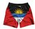 ADULT X-LARGE- Antigua and Barbuda Country Flag 7.5" Swim Shorts Made in USA-Red Blue- Final Sale ZT42 ADULT X-LARGE- Antigua and Barbuda Country Flag 7.5" Swim Shorts Made in USA-Red Blue- Final Sale ZT42