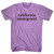 California Immigrant Rage Font Adult Tri-Blend T-Shirt - Athletic Purple