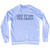 Get It On The Green Rage Font Adult Tri-Blend Sweatshirt - White