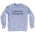 California Immigrant Rage Font Adult Tri-Blend Sweatshirt - Grey Heather