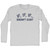 If, If, If.... Doesn't Exist Adult Cotton Long Sleeve T-Shirt - Grey Heather