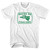 Hecho En Concord Eagle Womens Cotton Junior Cut T-Shirt - White