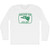 Hecho En Joliet Eagle Adult Cotton Long Sleeve T-shirt - White