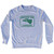 Hecho En Laredo Eagle Adult Tri-Blend Sweatshirt - Grey Heather