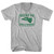 Hecho En Hollywood Eagle Adult Cotton V-neck T-shirt - Grey Heather