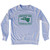Hecho En Pembroke Pines Eagle Adult Tri-Blend Sweatshirt - Grey Heather