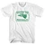 Hecho En Norwalk Eagle Womens Cotton Junior Cut T-Shirt - White