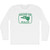 Hecho En Rialto Eagle Adult Cotton Long Sleeve T-shirt - White