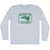 Hecho En Tucson Eagle Adult Tri-Blend Long Sleeve T-shirt - Athletic White