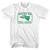 Hecho En West Covina Eagle Adult Cotton T-shirt - White