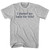 I Shaved My Balls For This. Rage Font Womens Cotton Junior Cut T-Shirt - Grey Heather