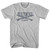 Hollywood Surf Break Crossed Surf Board Surfing Destination Adult Cotton T-Shirt - Grey Heather