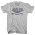 Piddleys Surf Break Crossed Surf Board Surfing Destination Youth Cotton T-Shirt - Grey Heather