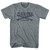 Playalinda Surf Break Crossed Surf Board Surfing Destination Womens Tri-Blend Junior Cut T-Shirt - Athletic Grey