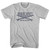 Narragansett Surf Break Crossed Surf Board Surfing Destination Adult Cotton T-Shirt - Cool Grey