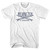 Wilmington Surf Break Crossed Surf Board Surfing Destination Youth Cotton T-Shirt - White