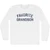 Favorite Grandson Adult Cotton Long Sleeve T-shirt - White