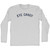 Eye Candy Adult Cotton Long Sleeve T-shirt - Grey Heather