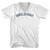 Irrelevant Adult Cotton V-neck T-shirt - White