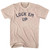 Lock Em Up Adult Tri-Blend T-shirt - Sand
