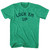 Lock Em Up Adult Tri-Blend T-shirt - Athletic Green